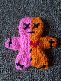 Image 5 of Knitted Deader-bread Men Spooky Cookies (Set of 6)