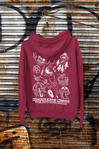 Image 1 of Flash Hoodie (Maroon)