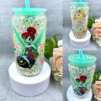 Image 1 of Tinker bell x Sally Snow Globe Tumbler 