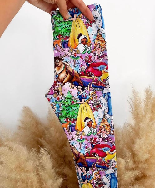 Image of Princess Christmas Leggings 