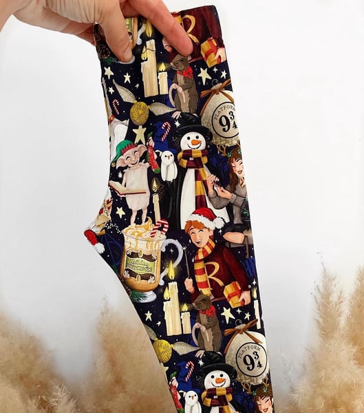 Image of Hazza Pots Christmas Leggings 