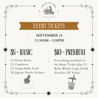 ✦ Event Tickets ✦