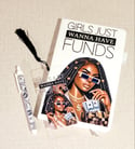 Notebook Giftset "Girls Just Wanna Have Funds"