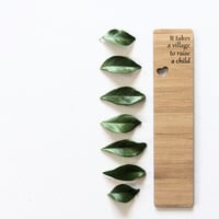 Image 9 of Bamboo Bookmark. Australia Souvenir. Book Lover Gift. Bookmarks.