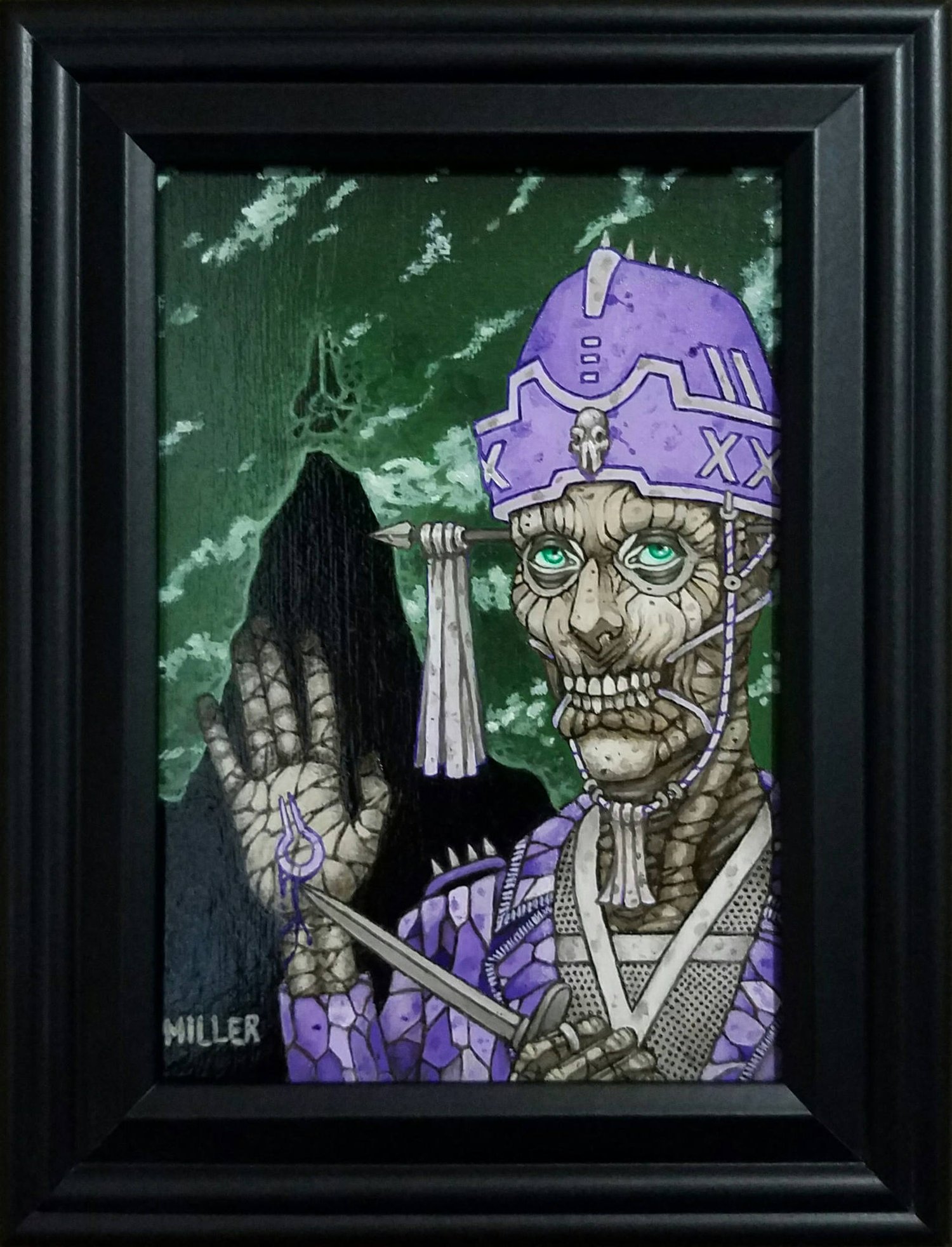 Image of Heretic - Framed Original Oil