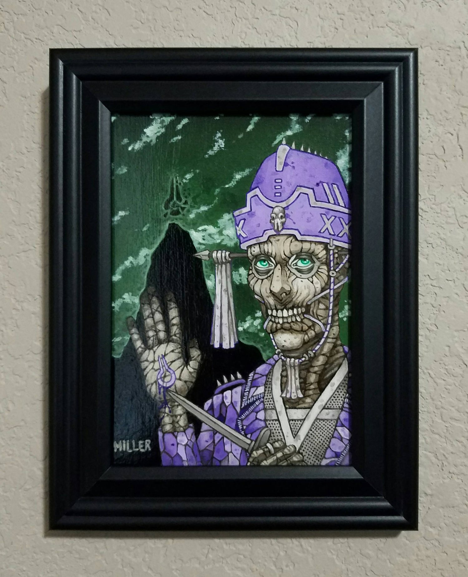 Image of Heretic - Framed Original Oil