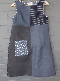 Image 4 of KylieJane mixed Denim pinny