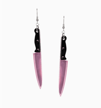 Image 2 of Knife Dangle Earrings