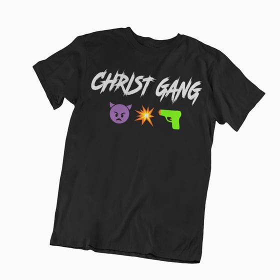 Image of Christ Gang Emoji T shirt