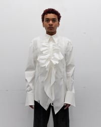 Image 1 of THE GLIMMER BUTTON UP - WHITE MIST