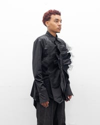 Image 2 of THE GLIMMER BUTTON UP - OBSIDIAN