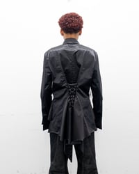 Image 3 of THE GLIMMER BUTTON UP - OBSIDIAN