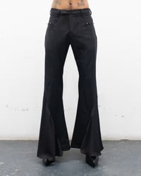 Image 1 of THE EMERGE FLARE TROUSER - OBSIDIAN
