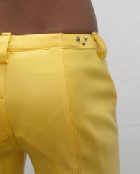 Image 4 of THE REPOSE PANT - HALO YELLOW