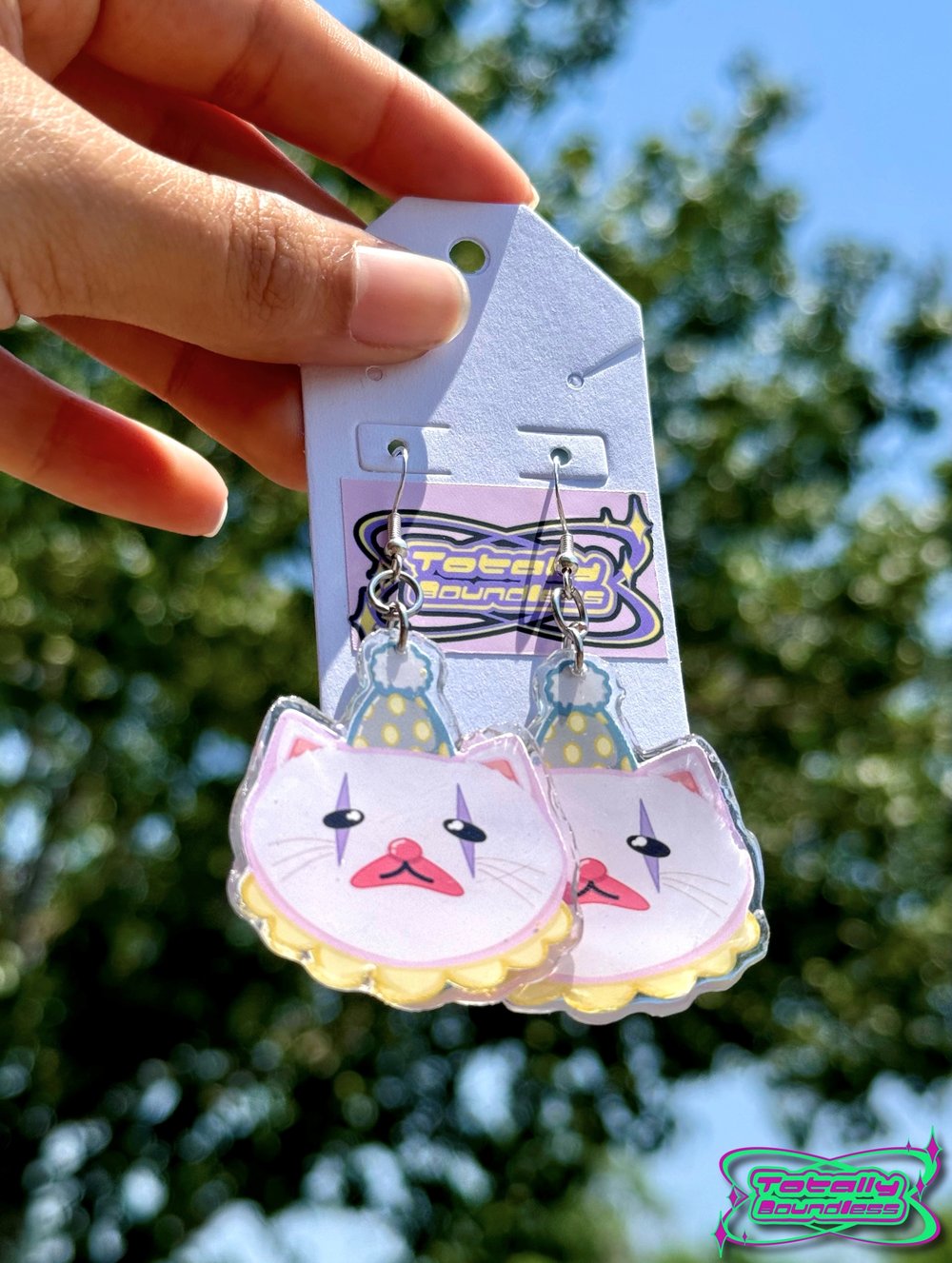 Image of Cat Clowns Earrings