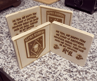 Image 2 of 4 - A Co RAIDER COASTERS