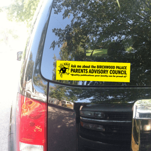 Image of Parents Advisory Council Bumper Sticker