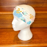 Image 2 of Blushing Blossoms Twist Top Headband