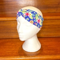 Image 1 of Hawaiian Floral Twist Top Headband