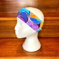 Image 2 of Orchid Oasis Twist Top Headband