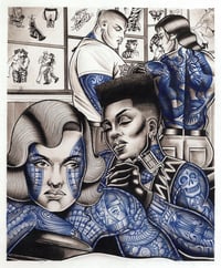 GAY AS F -Collaboration print with Melejuana-