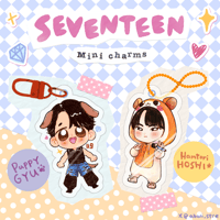 Image 1 of [Pre-order] seventeen hoshi mingyu mini acrylic charms