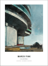 Image 1 of Art poster / "Islands Brygge – Malerdrømme og tankestreger – Siloerne"