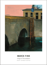 Image 1 of Art poster / "København – Malerdrømme og tankestreger – Stige til Thorvaldsen"