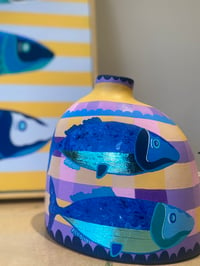 Image 1 of NEW ✨ Hand Painted Vase 💛