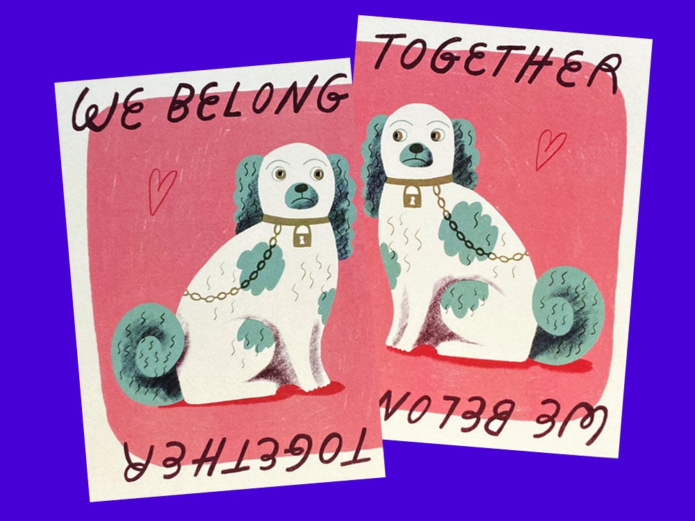 Image of POSTKARTE We belong together (Set)