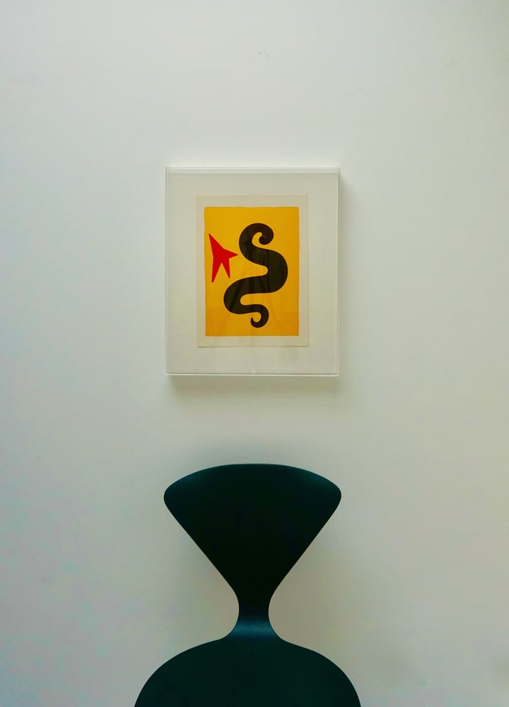 Image of alexander calder / 'red jet' / 21/049