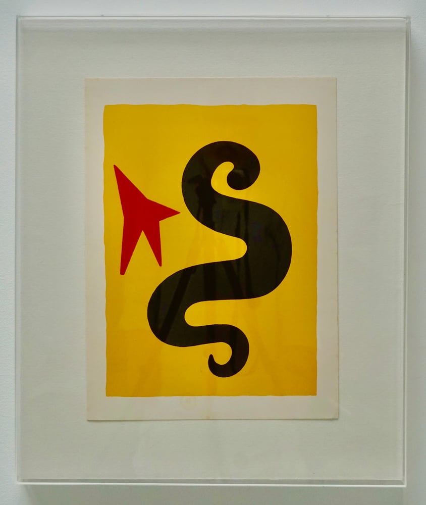 Image of alexander calder / 'red jet' / 21/049