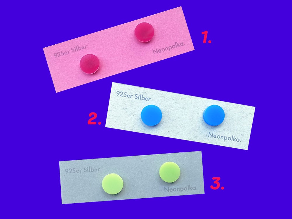 Image of OHRRINGE Neonpolka
