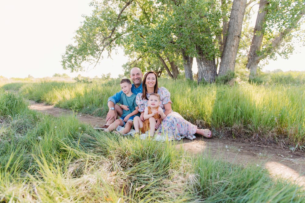 Image of Wednesday, September 11th // family mini session //rocky mountain arsenal