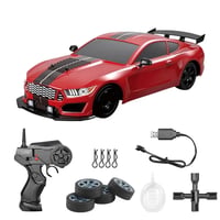 Red Mustang Vapour Drift Car