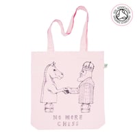 Image 2 of Chess Organic Cotton Tote Bag