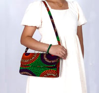 Image 2 of NAA-LARLEY AFRICANPRINT HANDBAG 