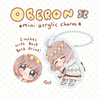 [Pre-order] Fate / Grand order Oberon mini acrylic charms