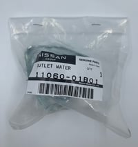 Image 3 of New. Nissan thermostat housing for Pao, Be-1, Figaro and K10 Micra