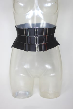 Image of  MADE TO ORDER - Small Elastic Waist Cincher in satin (Size XS - XL)