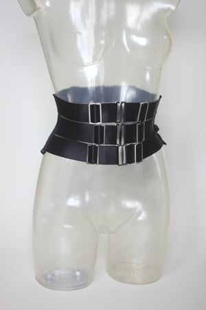 Image of  MADE TO ORDER - Small Elastic Waist Cincher in satin (Size XS - XL)