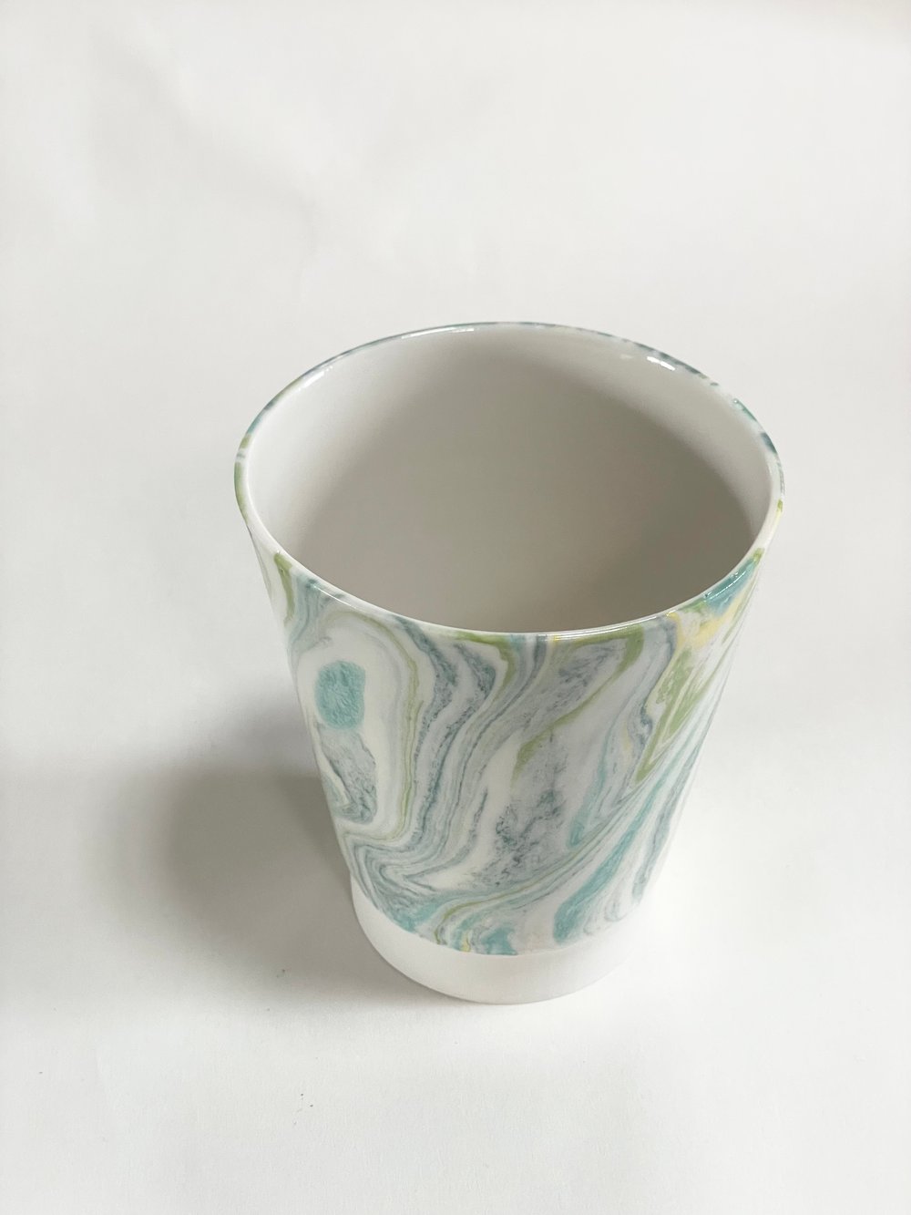 Image of Marble cup green