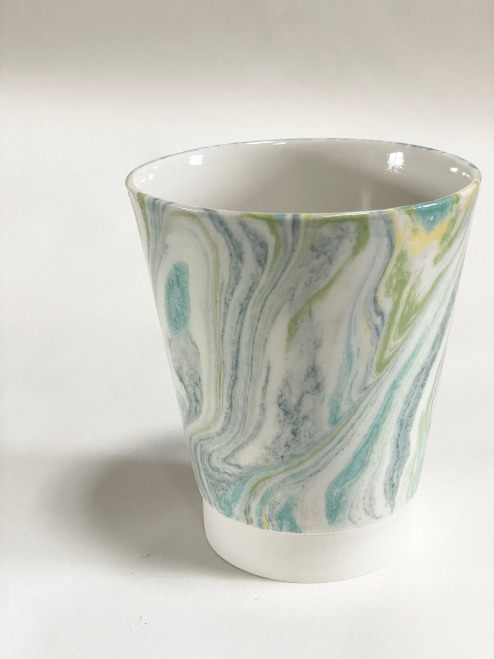 Image of Marble cup green