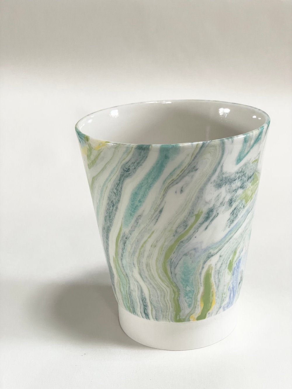 Image of Marble cup green