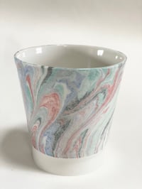 Image 4 of Marble cup Blue/orange