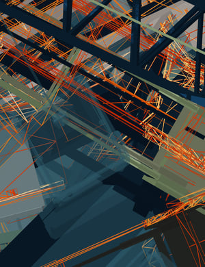 Image of Glasgow Art |  Cranes 