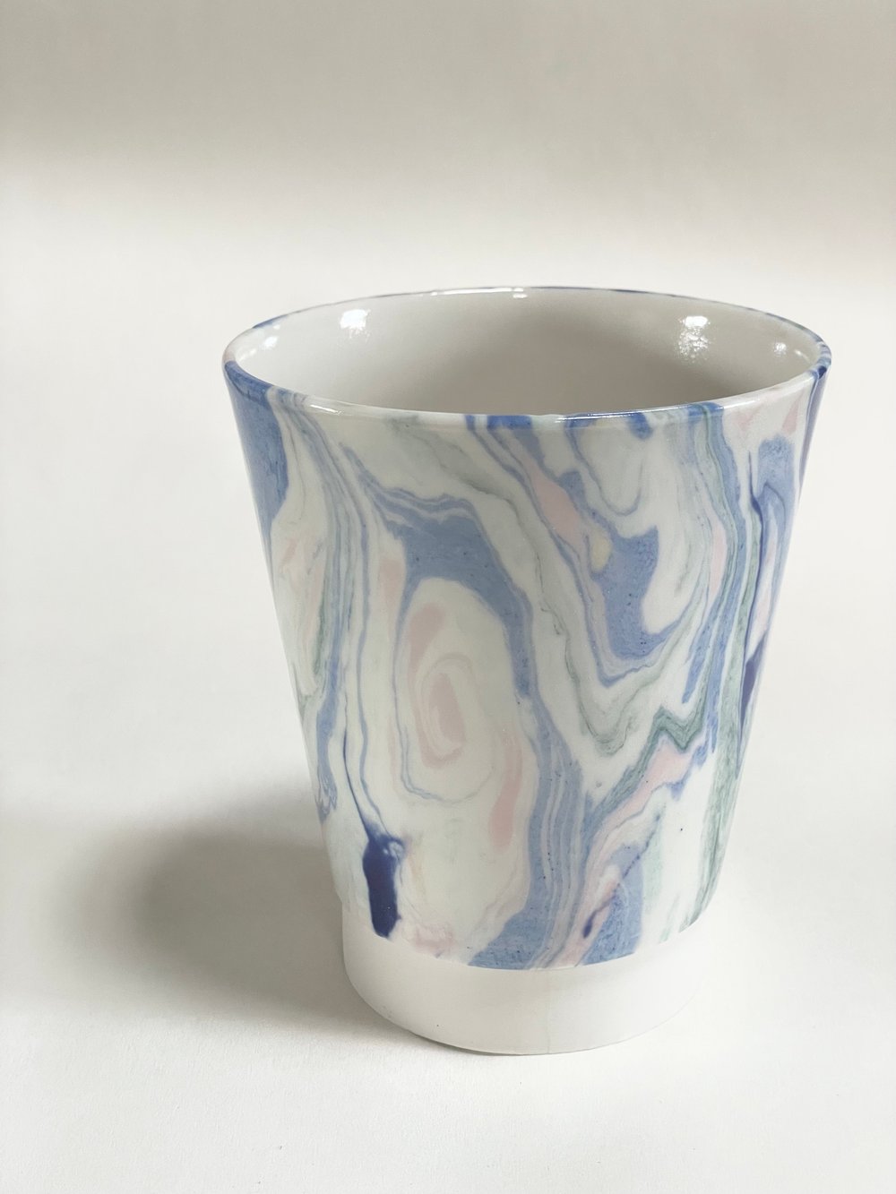 Image of Marbled cup blue