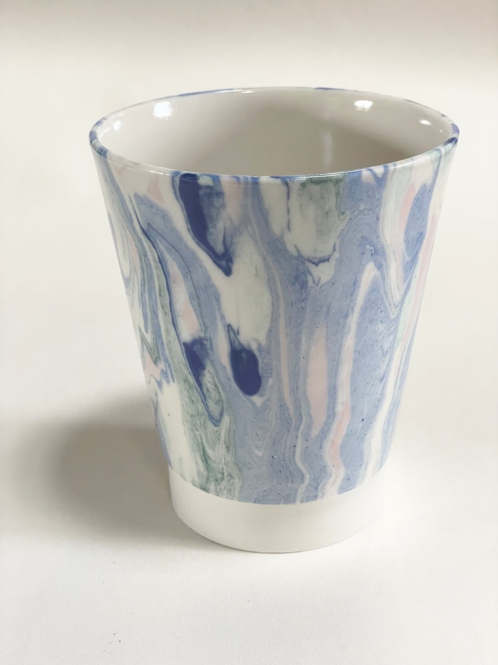 Image of Marbled cup blue