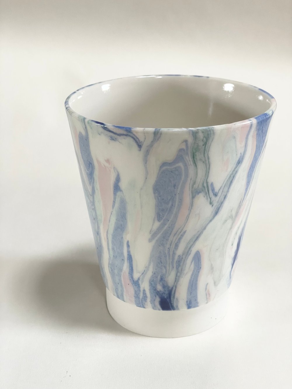 Image of Marbled cup blue