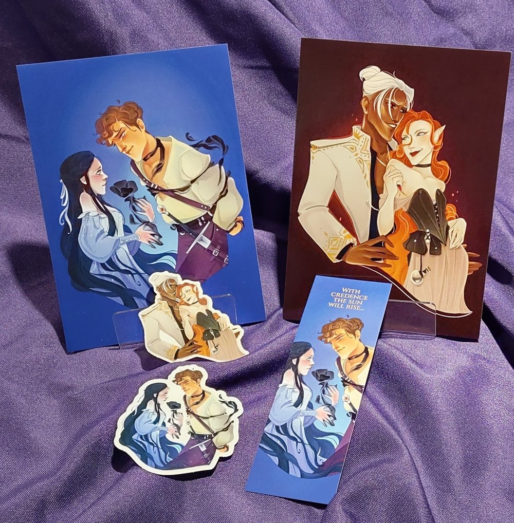 Image of Bound Print and Sticker Pack